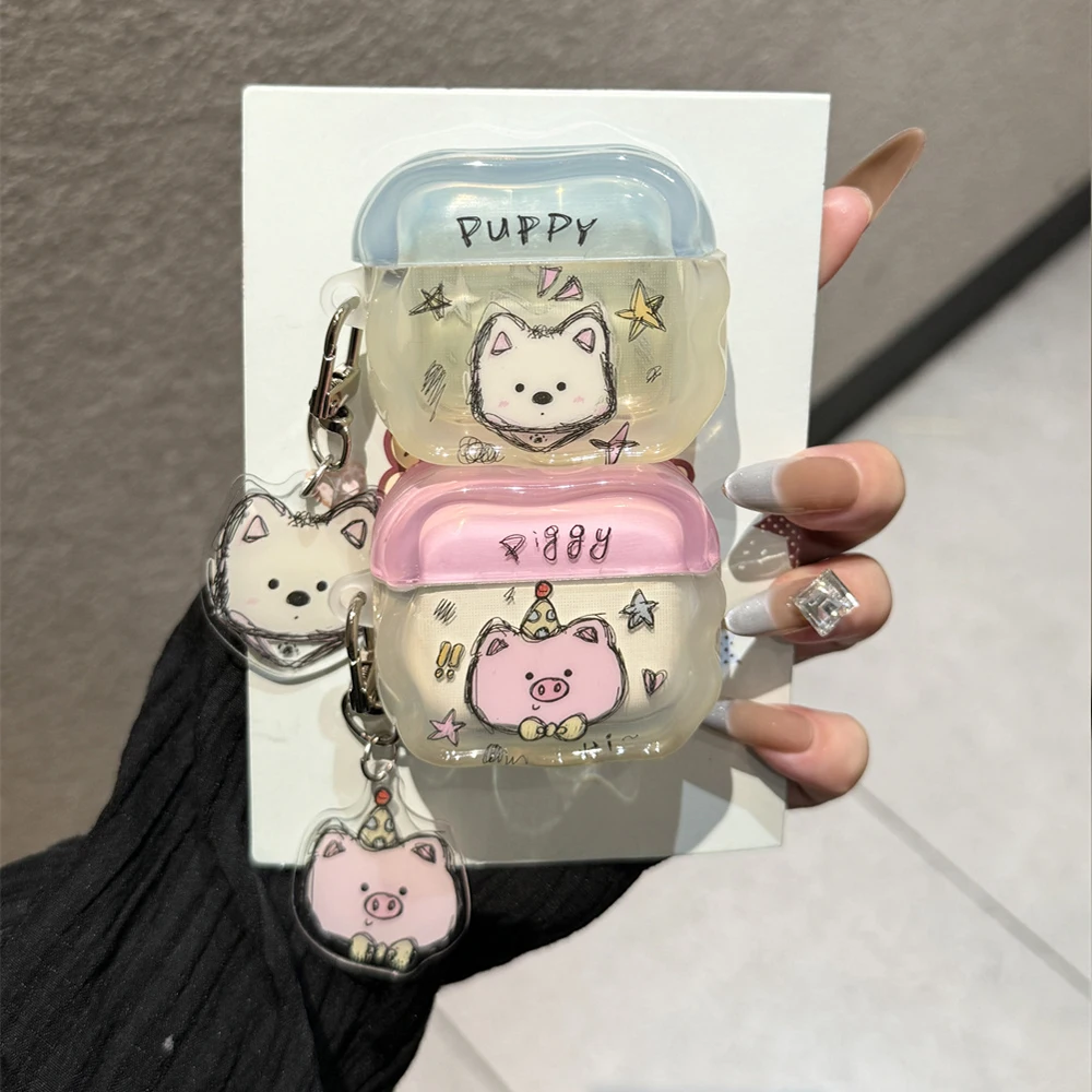 Cute Puppy Piggy Wa… - image