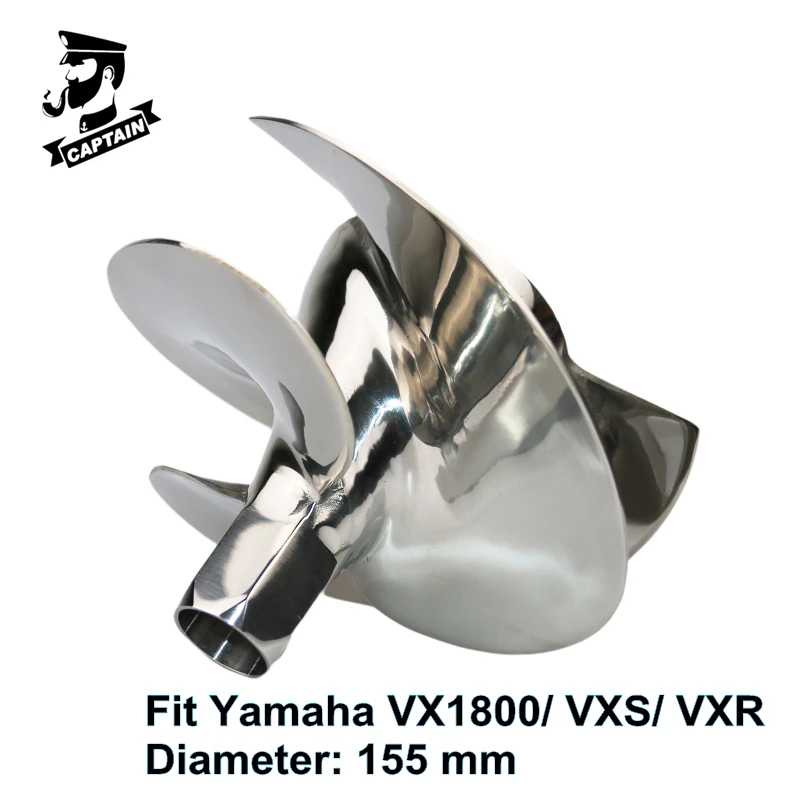 Captain Jet Ski Impeller 155MM 6AP-R1321-01-00 for Yamaha VX1800/ VC1800 VXR/ VXS/ VX CRUISER HO/ GP1800R HO Jet Ski Accessories