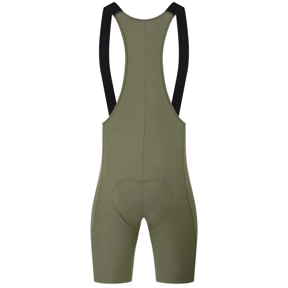 Professionelle Radsport-Trägerhose mit Schwammpolsterung, nahtlos verklebt, schnelltrocknend – Detail 4