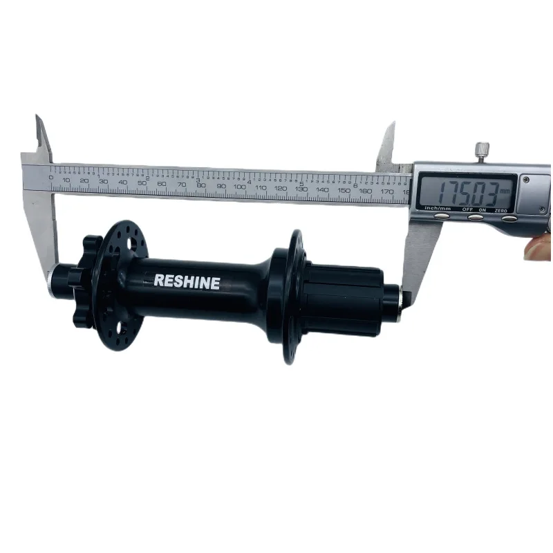 RESHINE Thru-Axle Hub Suitable for 20-26 Inch Cassette-equipped Fat-tire Snow Bikes E-bikes and Fat Bikes Bearing Hub HG Freehub