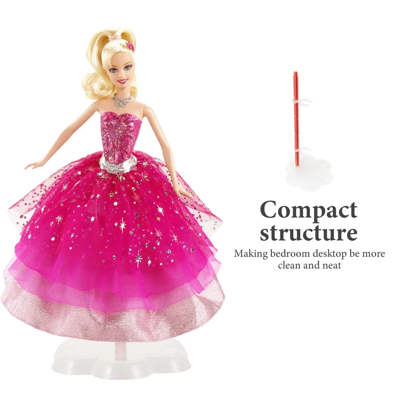 

10Pcs Lightweight Support Holders Stable Display Stand Rack for Figures Storage Display Stand