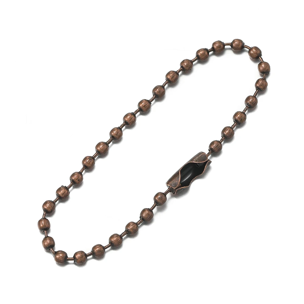50pcs Ball Bead Chains for DIY Jewelry Making Accessories