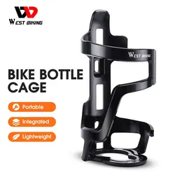 WEST BIKING Bicycle Water Bottle Holder MTB Road Bike Lightweight Bottle Cage Mount Cycling Triathlon Cup Holder Accessories