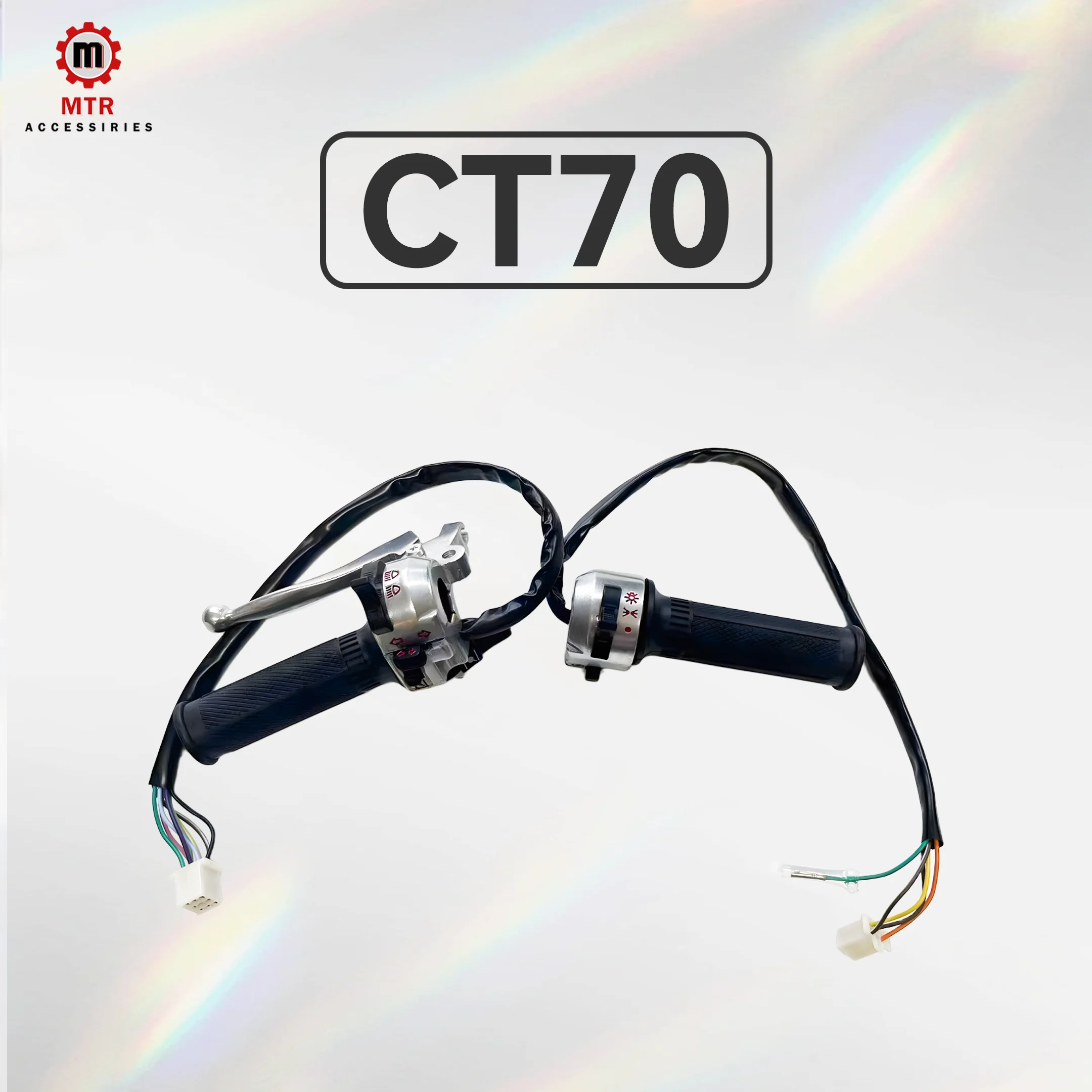 Manillares DAX, Interruptor de Embrague CT70, Interruptor de Acelerador, Accesorios de Motor Izquierdo y Derecho para HONDA DAX CT70 ST70