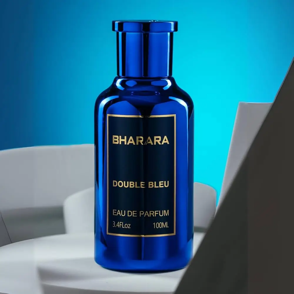 Bharara Bleu Pour Homme EDP 100ml - كولونيا الحمضيات الطازجة الخشبية تدوم طويلاً، هدية مثالية للرجال في عيد الهالوين وعيد الميلاد #3