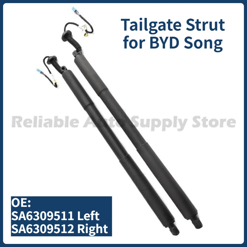 

1 Pair of Tailgate Strut OE SA6309511 Left SA6309512 Right Car Trunk Electric Tailgate Pole Suitable for BYD Song