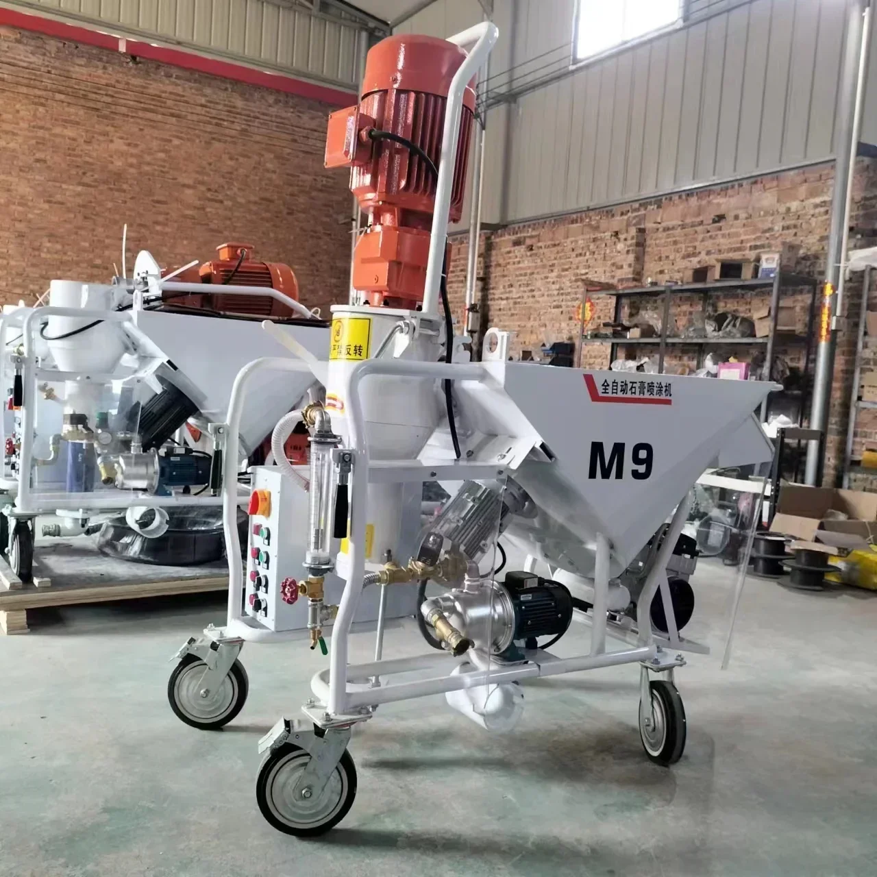 Hot Selling High-pressure and Efficient Cement Mortar Sprayer/plastering Machine/fully Automatic Gypsum Wall Pasting Machine