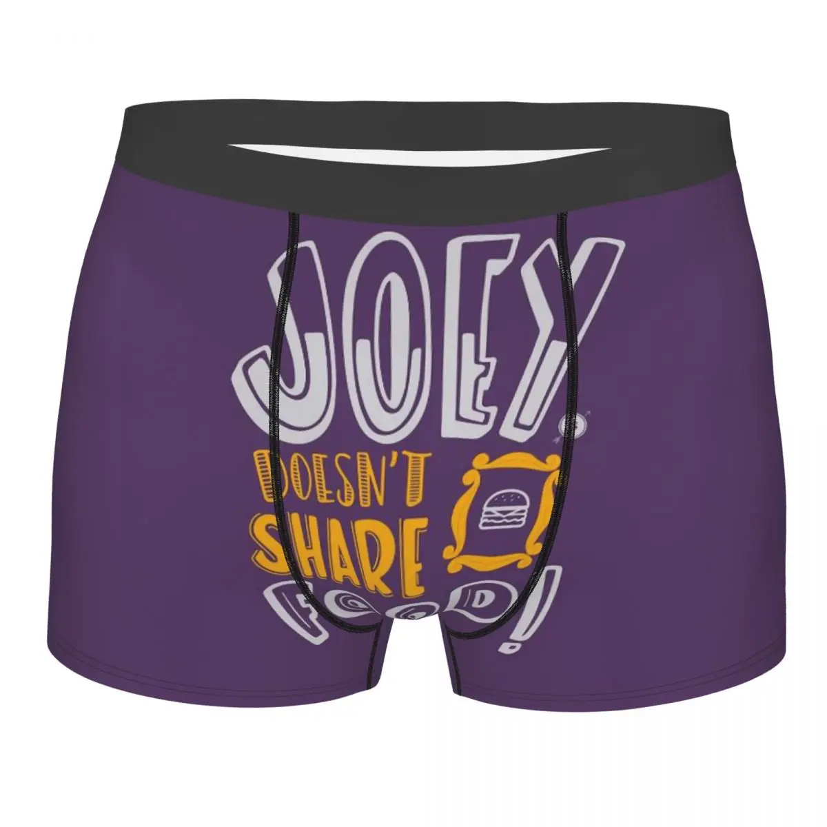 

JOEY DOESN'T SHARE FOOD TV Show Men's Boxer Briefs,Highly Breathable Underpants,Top Quality 3D Print Shorts Gift Idea