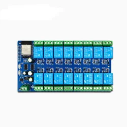 DC 5V power supply ESP32 16 channel relay module development board ESP32-WROOM secondary development