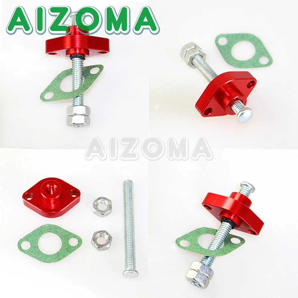 CNC Manual Cam Timing Chain Tensioner For Kawasaki Yamaha ATV Off-Road KLX KL WR YZ TTR XT Street KZ EN VN ZR ZX YZF FZX FZR FZ6