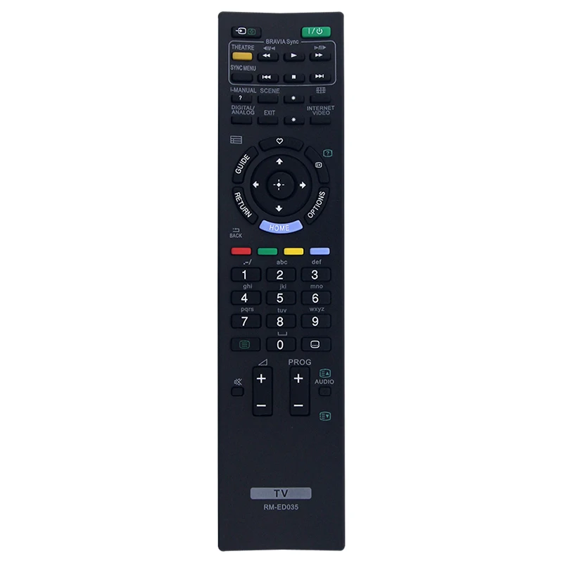 متوافق مع قطع غيار Sony TV KDL-46EX701 KDL-52EX700 KDL-46EX501 KDL-55EX500 KDL-55EX710 للتحكم عن بعد RM-ED035
