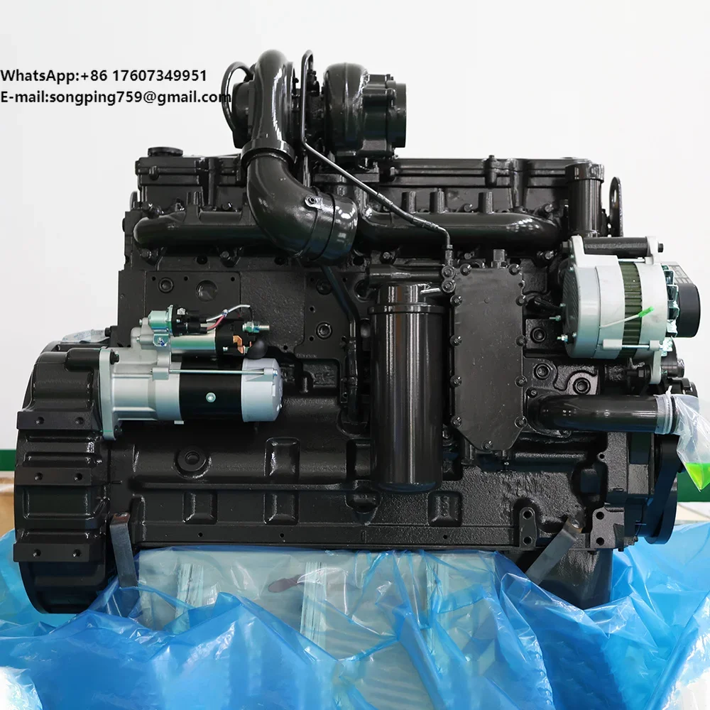 SAA6D114E-3 Engine Assembly For Komatsu WA430-6 PC360-8M0 Wheel Loader Excavator Spare Parts Factory Direct Diesel Engine Parts