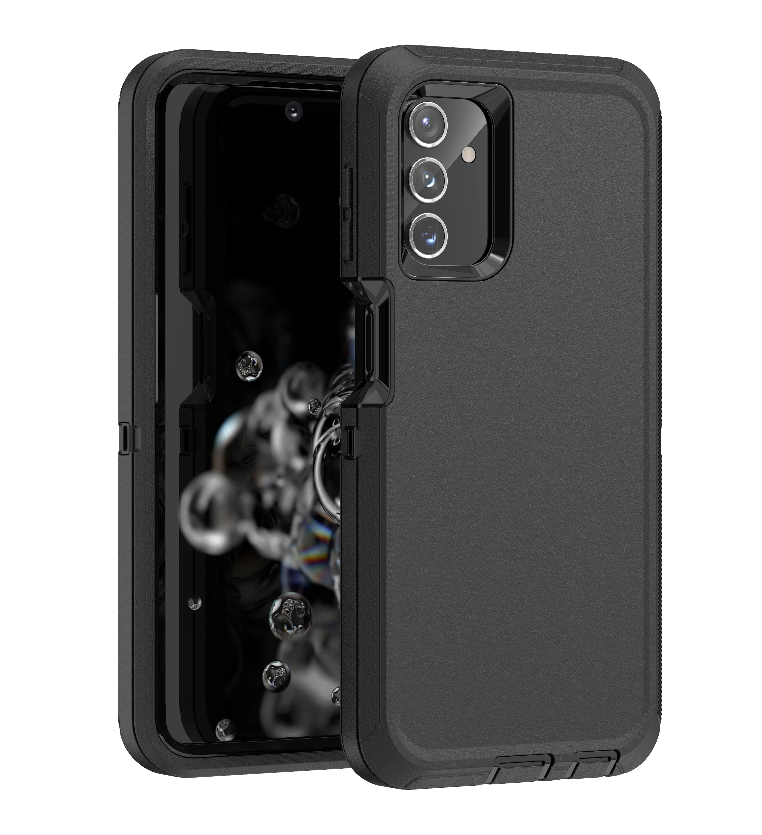 For Samsung Galaxy A13 A20 A30 A32 A33 A51 A52 4G 5G A53 A54 5G 3 in 1 Defender Case Heavy Duty Tough Armor Cover