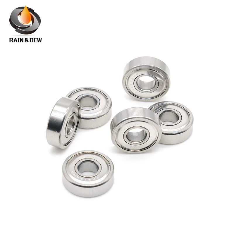 

10Pcs 687ZZ 7x14x5mm Deep Groove Ball Bearing Miniature Mini Bearing 687-ZZ