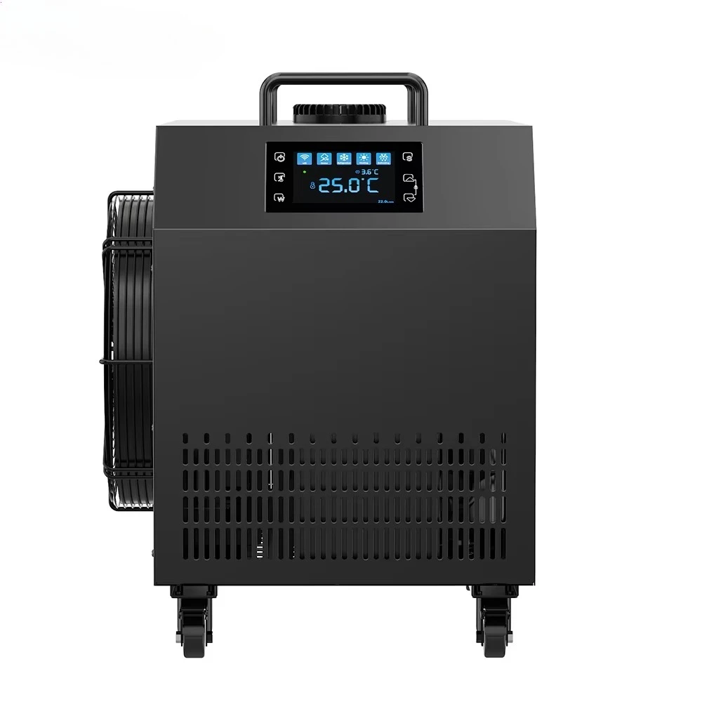 Syochi OEM Attrezzatura di raffreddamento plug-in fredda Raffreddatori raffreddati ad acqua Raffreddatori portatili per bagnetto di ghiaccio Atleti Filtri per il riciclaggio