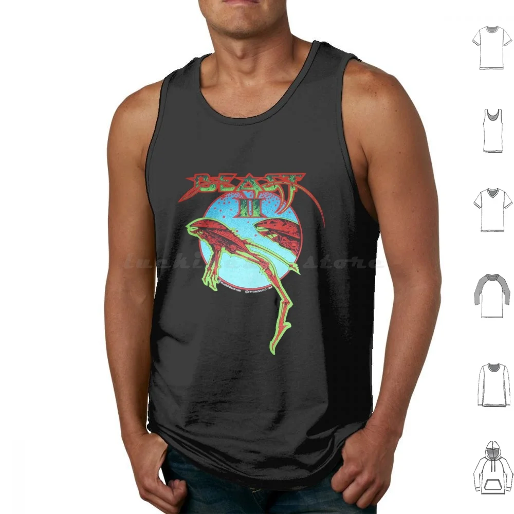 Shadow Of The Beast Ii Tank Tops Vest Sleeveless Psygnosis Shadow Of The Beast Commodore Amiga Psyclapse Shadow Beast