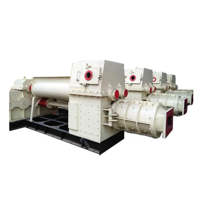 YUGONG Lower Price Bricks Vacuum Extruder Red Soil Mud Clay Hollow Automatic Brick Making Machinery