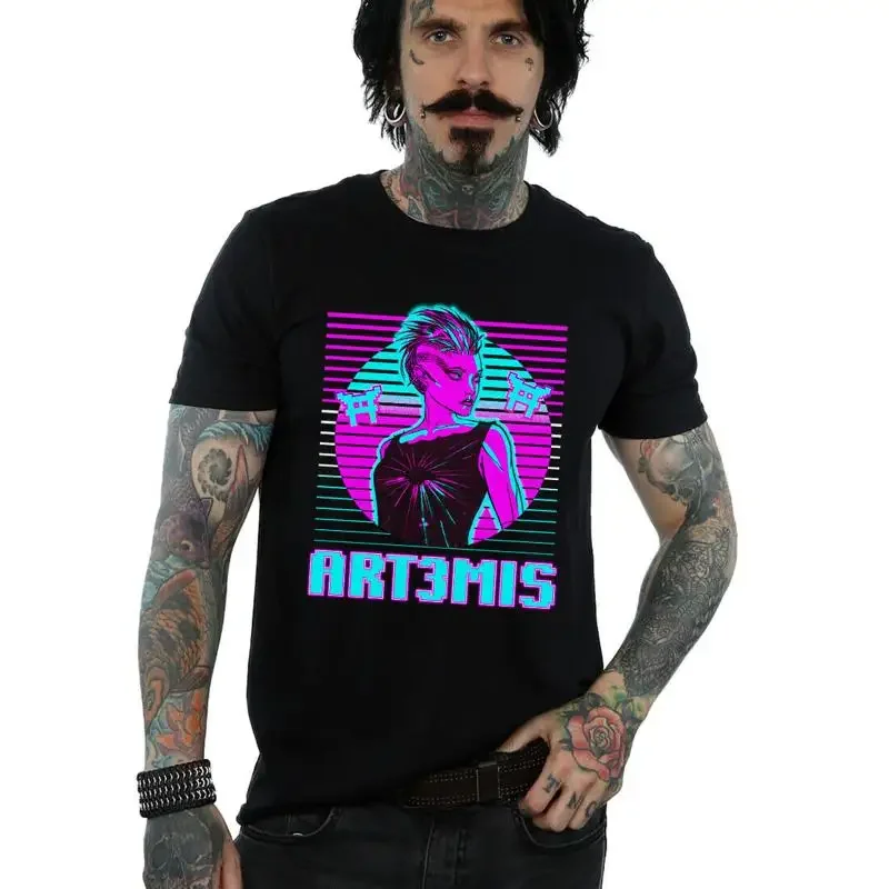 Ready Player One Men's Neon Art3mis T-Shirt