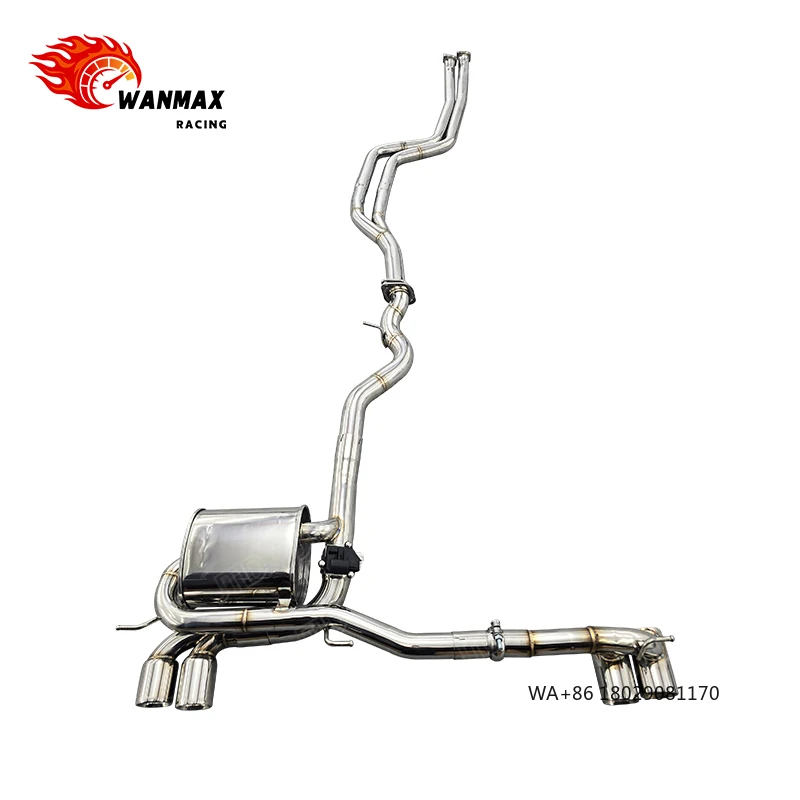 

High Performance 304ss Valved Exhaust Pipe Muffler Tuning Exhaust System for E82 135i