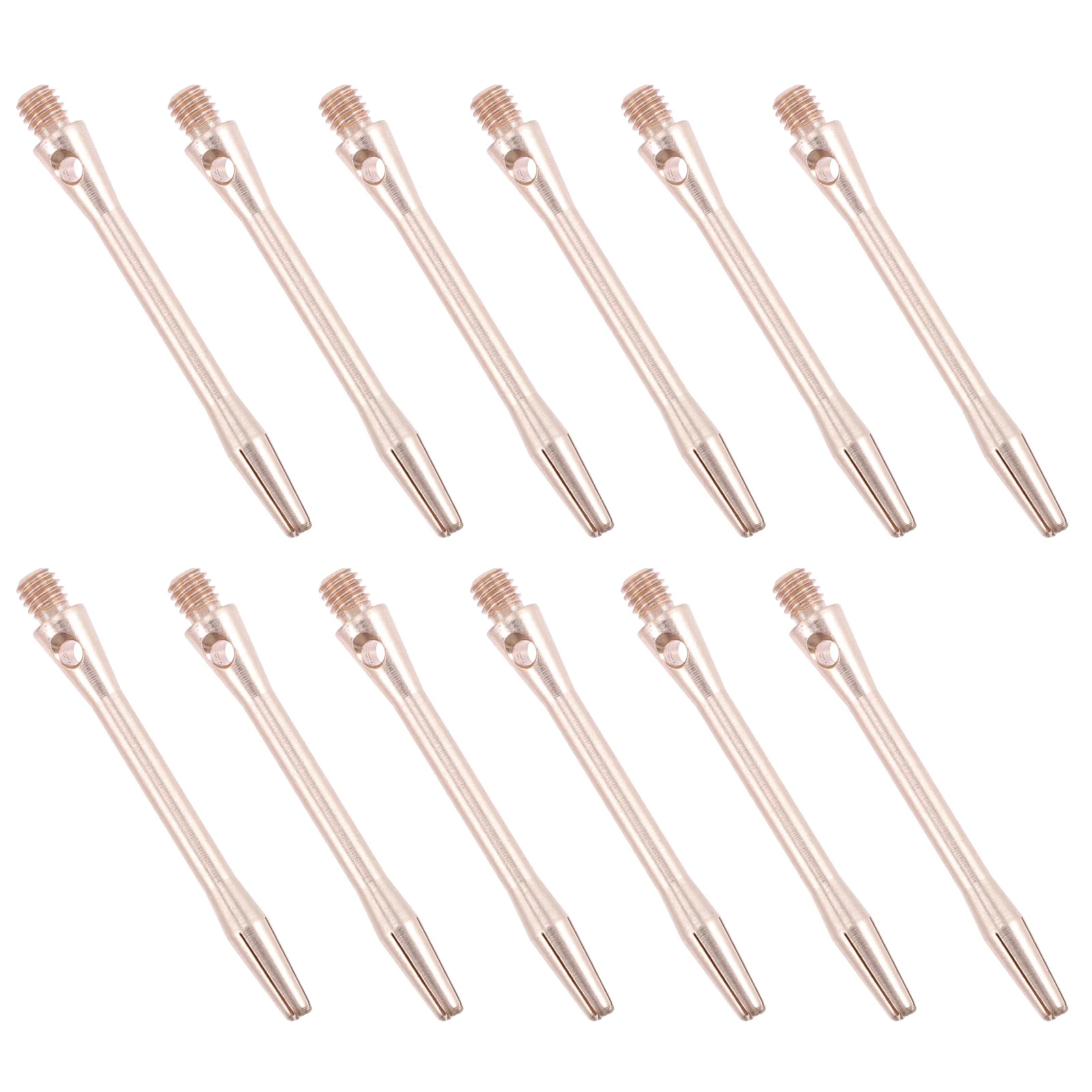 

12pcs Shaft Replacements Aluminum Dart Stems Shafts Lightweight Durable Aluminum 2BA Stems Replacements Toys Gifts