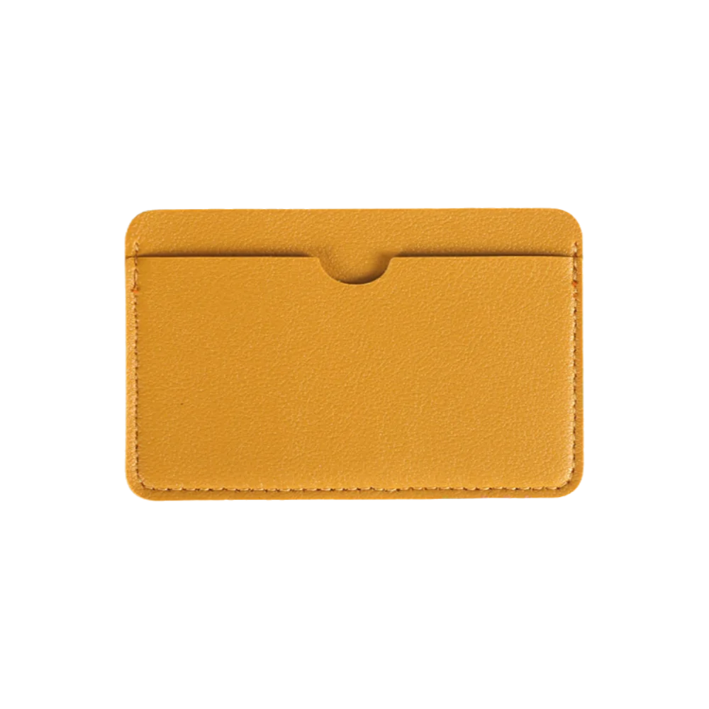 Ultra Slim PU Leather Card Holder Compact Mini Smooth Texture Bank Card Holder Portable Lightweight Credit Card Case
