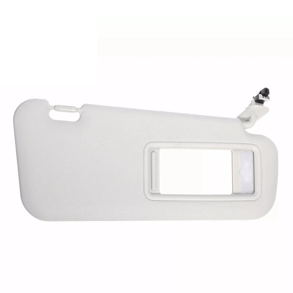 Quality Assurance Gray Sun Visor Replacement for Mazda Model Years from Two Thousand Ten to Two Thousand Thirteen