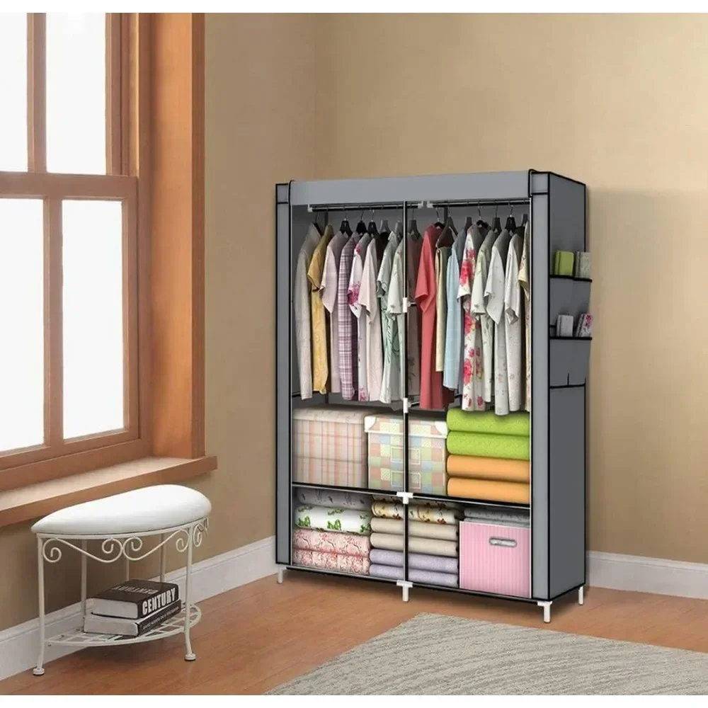 Wardrobe Storage Clothes Portable Wardrobe Storage  Portable Closet Organizer Portable Closets Wardrobe Organizer Standing