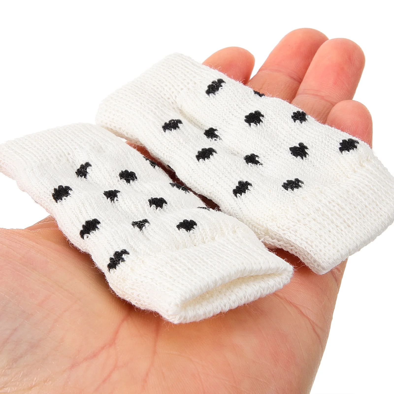 

4Pcs Dog Leg Warm Sleeves Pet Leg Socks Knitted Elastic Warmers for Dog Joint Protection and Cold Weather Pet Supplies