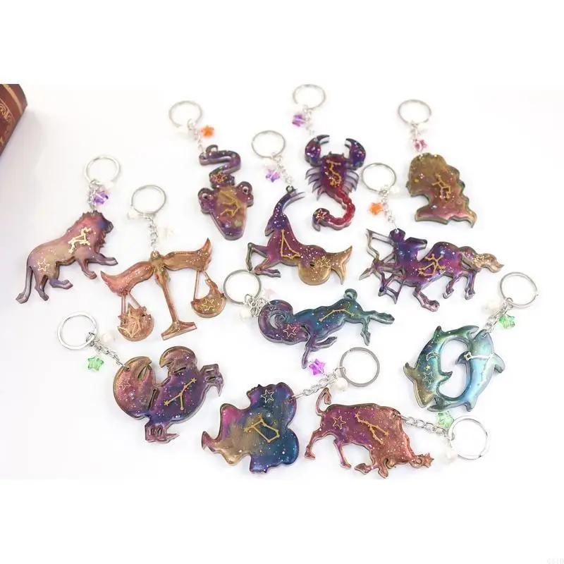 2x قوالب قلادة كوكبة قالب سيليكون راتنجات الايبوكسي لصنع المجوهرات بنفسك