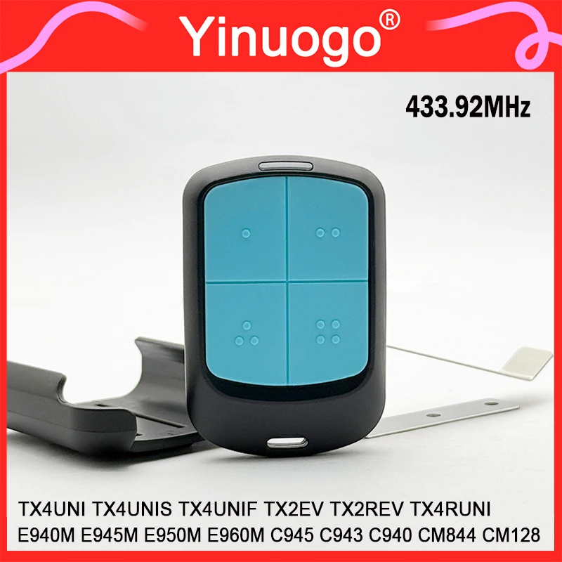 

YNG803 For MERLIN E945M E950M E940M CM844 C940 C943 C945 TX4UNIF TX2EV TX2REV TX4UNI TX4RUNI TX4UNIS 433.92MHz Remote Control