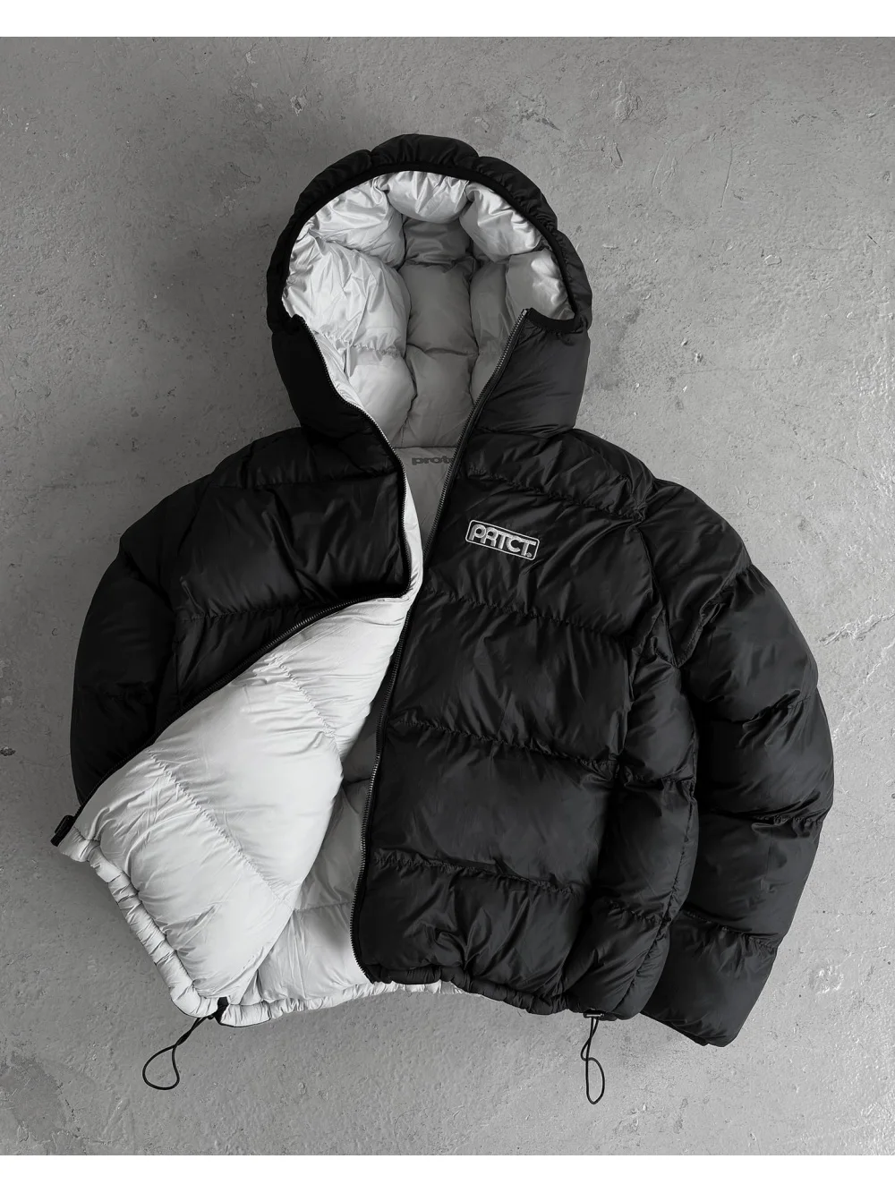 اتجاه النمط الأمريكي الداكن، شخصية فضفاضة، سترة هاراجوكو المتخصصة، ملابس مزدوجة على الوجهين، سترة قطنية هيب هوب للجنسين