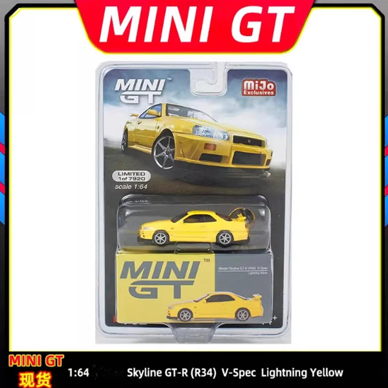Mini GT Skyline R34 Car Model -AliExpress