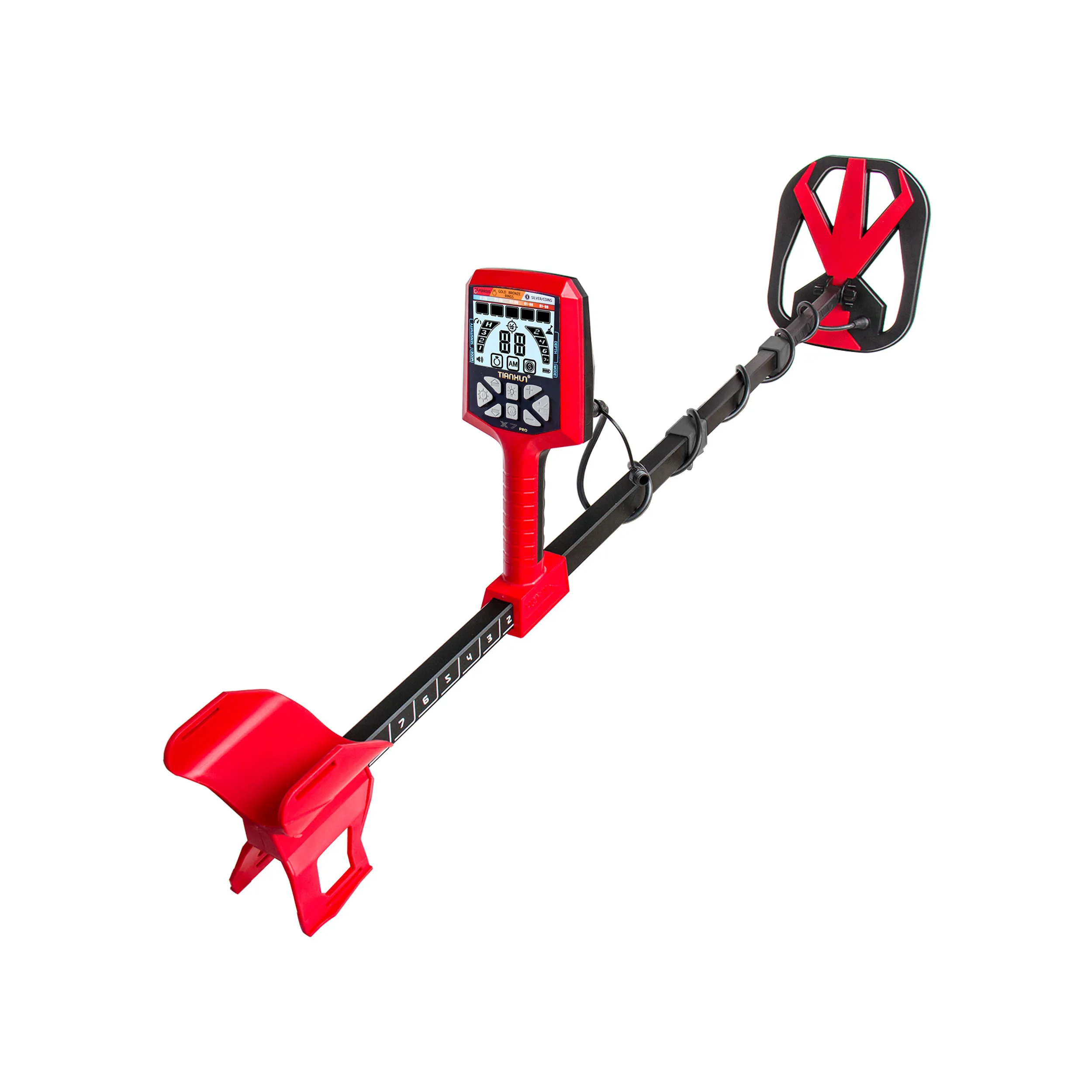 

For X7 Professional Gold metal Detector with auto ground balance underground gold metal detector