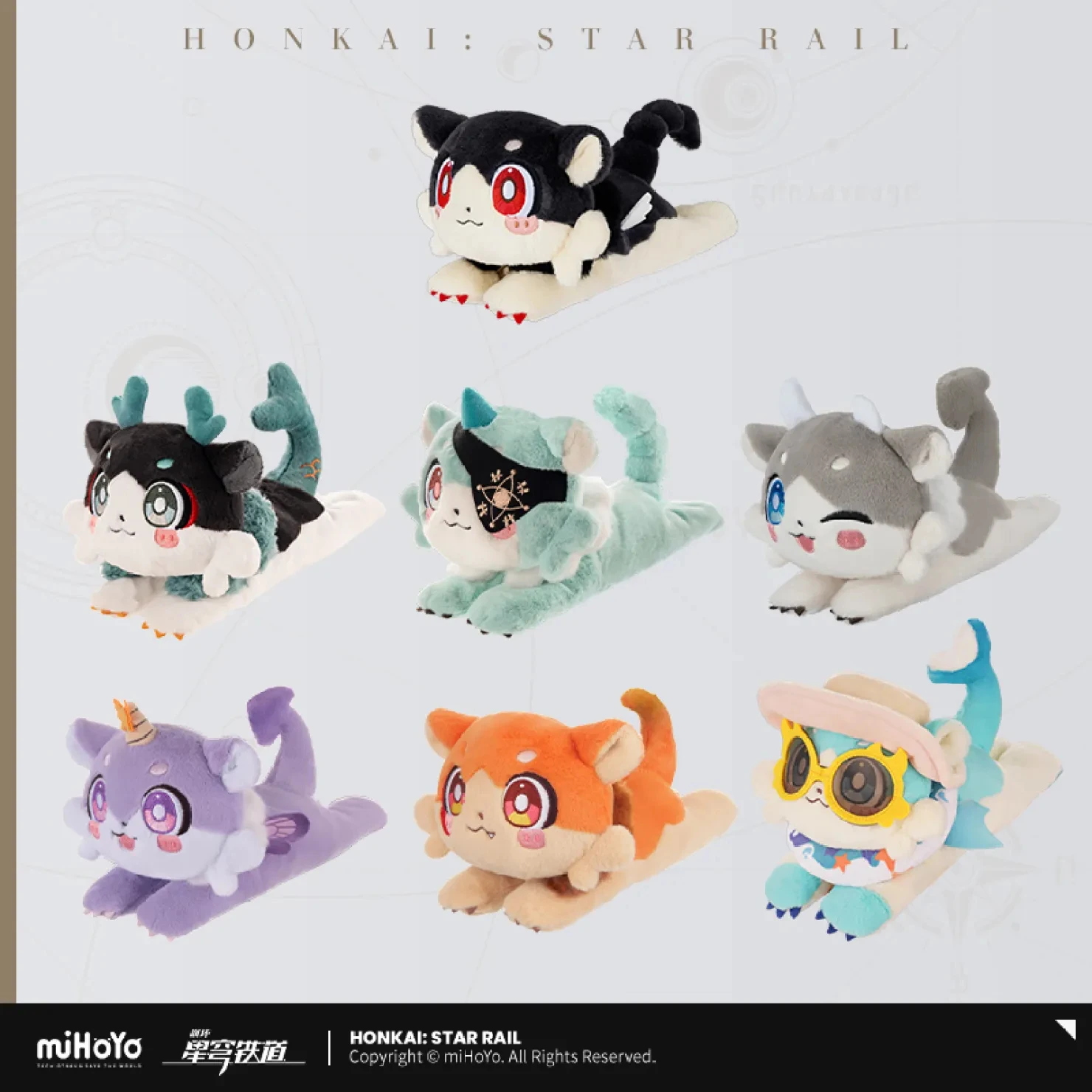 [Genuine] Game Honkai Star Rail Awooo~ Chimera Cartoon Dolls Mydei Phainon Plush Pillow Anime Cosplay Cushion Xmas Gifts miHoYo