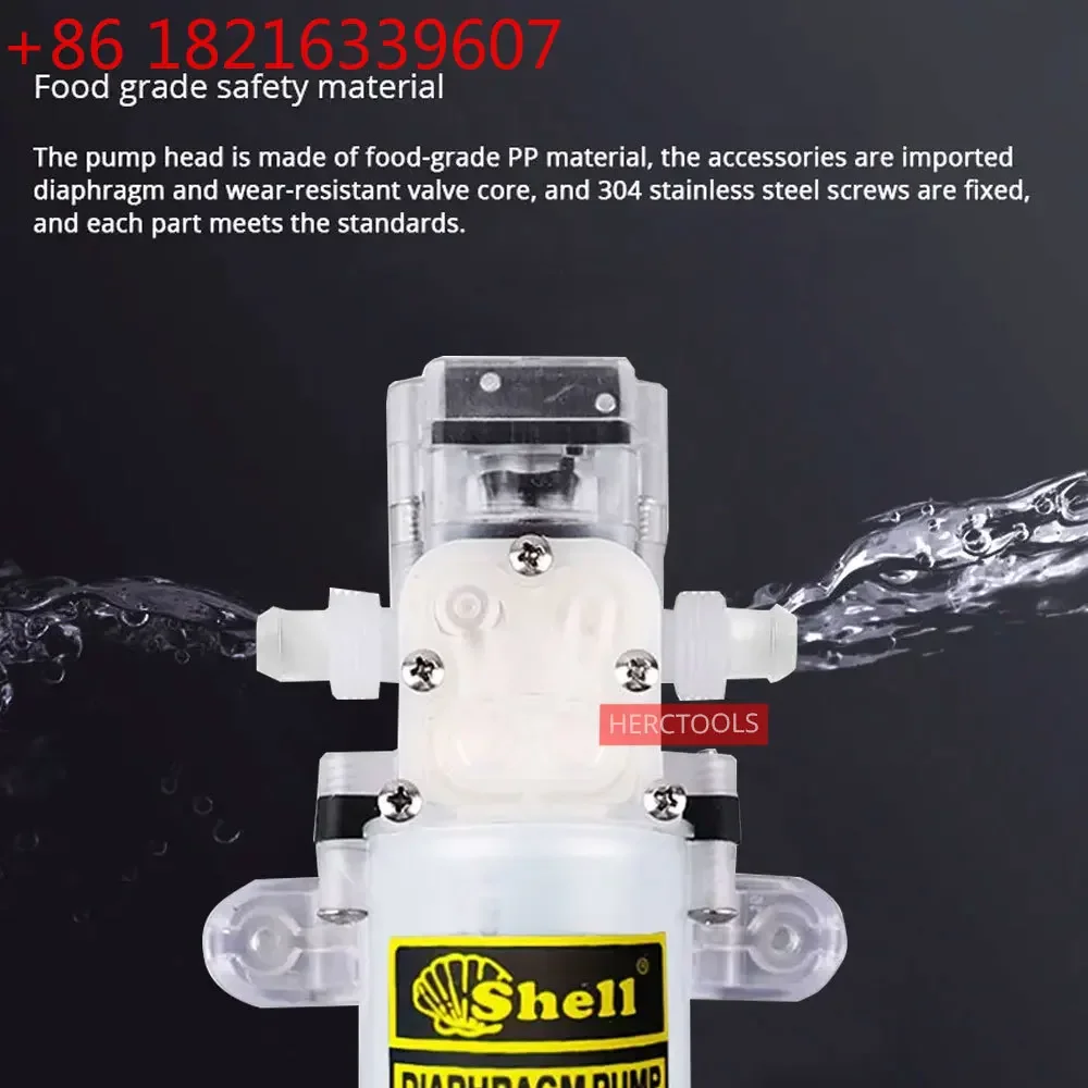 YAO 12V Electric Liquid Transfer Pump Set Brew Syphon Pump Intelligent Start-Stop for Wine Beverage Edible Oil Water Purifier Bo
