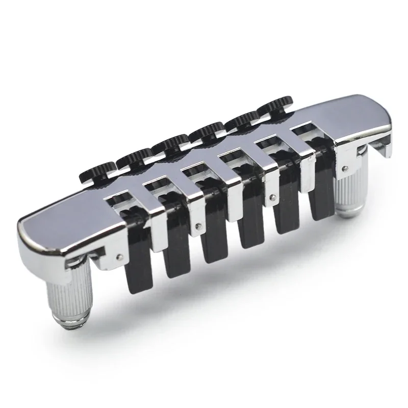 Guitar Bridge Tailpiece - Rolling Saddle Bridges with Hidden Studs Compatible with LP Les Paul 6 String Electric Gutiar