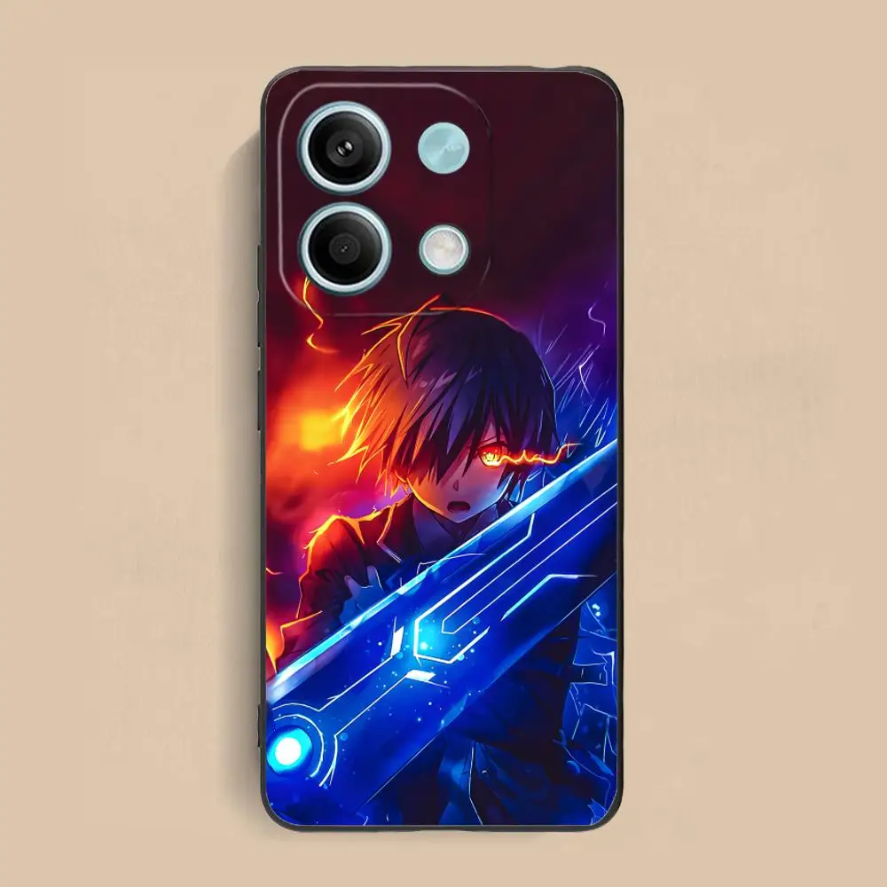 حافظة لهاتف Xiaomi Redmi Note 14 13 12 11 S Pro Plus 4G 5G غطاء طباعة ملون غطاء للهاتف الذكي #6