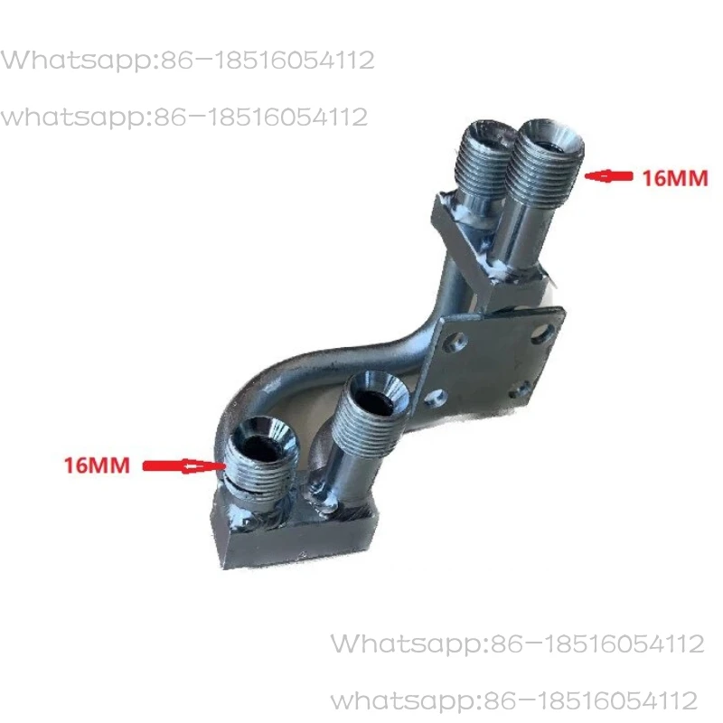 Hangzhou forklift gantry attachment side shifter joint support four-way joint three-section gantry YouTube four-way pipeline