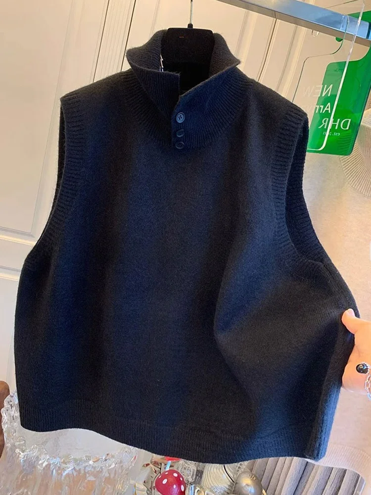 سترة محبوكة ناعمة ومريحة بتصميم طبقات من Svel ملابس داخلية مريحة ودافئة للتنقل في الشتاء