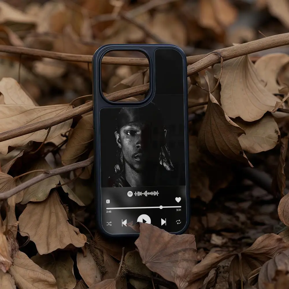 

Чехол для телефона J-Jme для IPhone 17, 16, 15, 14, 13, 12, Pro Max Plus, черная рамка, акриловый твердый корпус из углеродного волокна