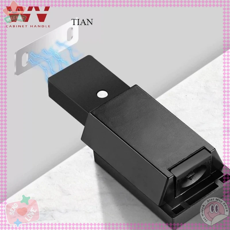 Magnet Cabinet Door Bouncer Invisible Furniture Door Stops Heavy Duty Cabinets Push Magnetic Closer Stopper Hardware Accessories