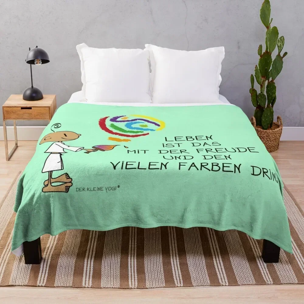 

Life is that of joy Throw Blanket Fade Resistant Durable Throw Blanket