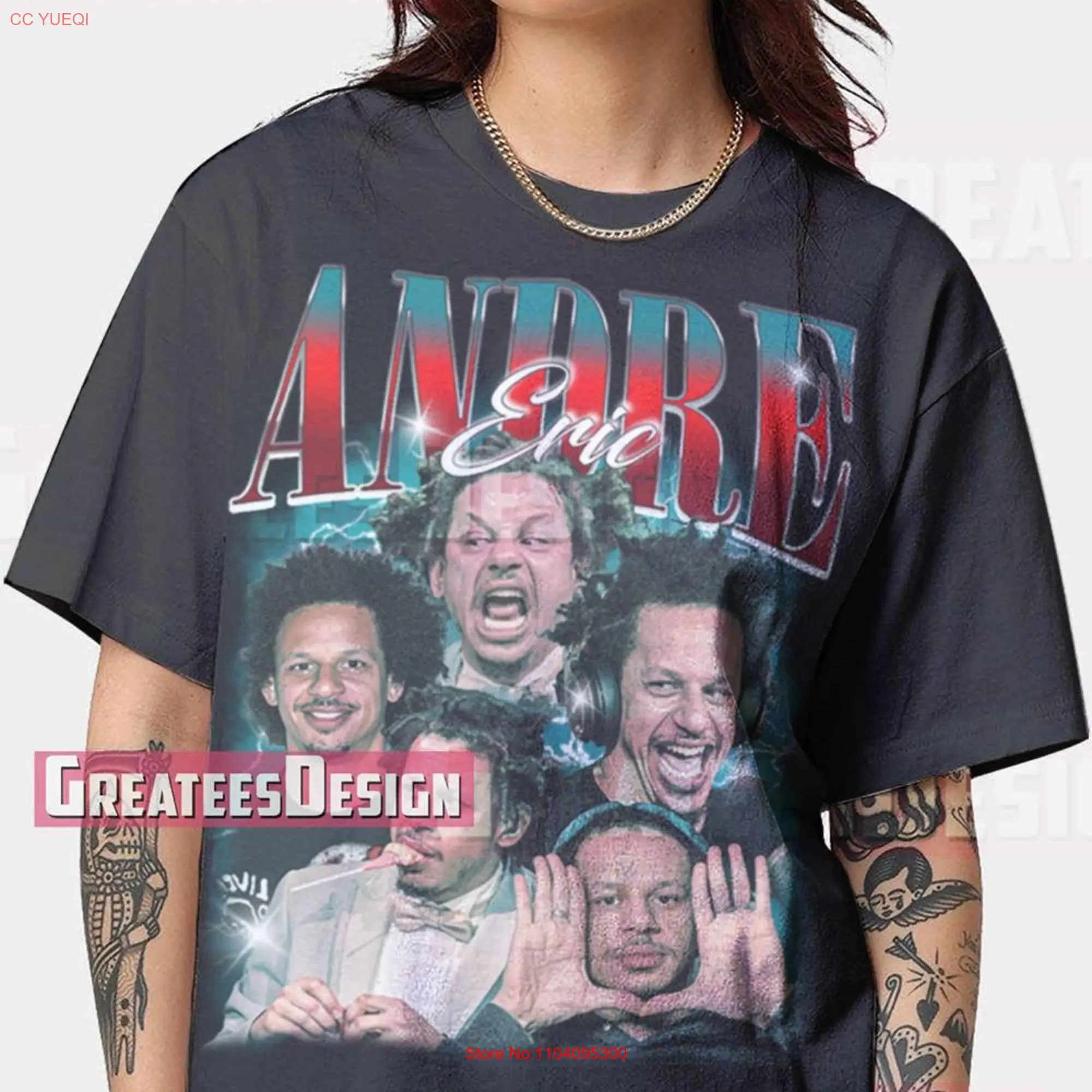 Limited Eric Andre T shirt Vintage SweaT Oversize GEE165 long or short sleeves