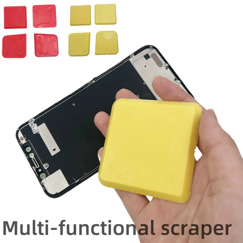 4Pcs Caulking Tool Kit Silicone Joint Sealant Spreader Spatula Scraper Edge Repair Tools Multifunctional Scraper Set