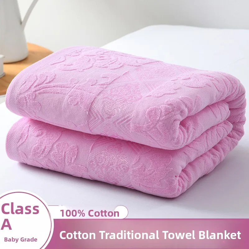manta-de-toalla-de-algodon-puro-para-una-persona-estilo-antiguo-manta-delgada-para-verano-manta-para-siesta-transpirable-y-absorbente-de-sudor