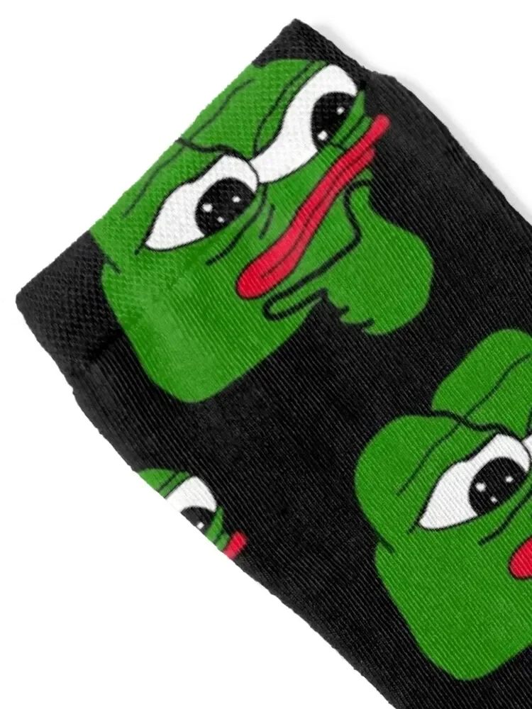 Rare Pepe Thinking Socks Toe sports funny gifts winter Socks Ladies Men's