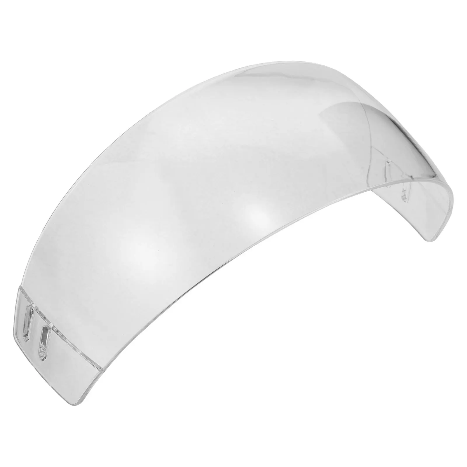 Straight Cut Clear Hockey Visor Anti-Fog Anti-Scratch Shield Universal Fit Easy Install Clear Anti-Fog Hockey Visor