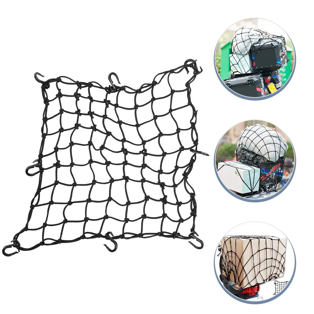 

Professional Elastic Luggage Net Motorcycle Camping Trolley Garden Cart Beach Fixation Net High Elasticity Latex