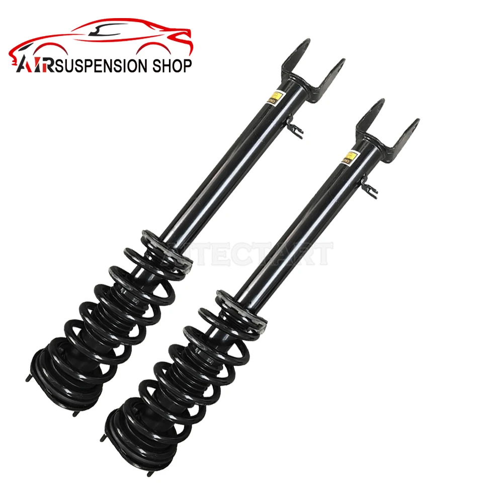 For Tesla Model S 2WD  2011-2015 2PCS Front / Rear Air Suspension Shock Strut Assembly Coil RWD 2WD 1015620-00-E 1015619-00-A