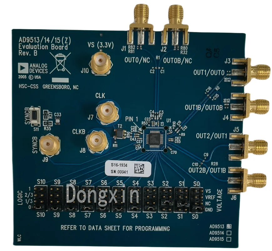 AD9513/PCBZ Evaluation Board Development Board BOARD EVAL FOR AD9513